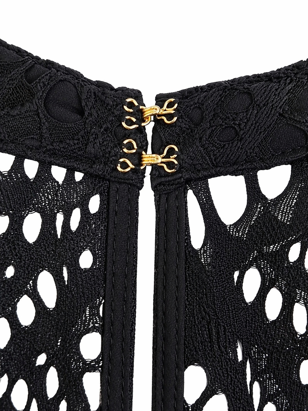 Lilly Pulitzer Black Lace Halter Dress Size 2 | Eyelet Midi Cocktail Dress - Picture 4 of 13